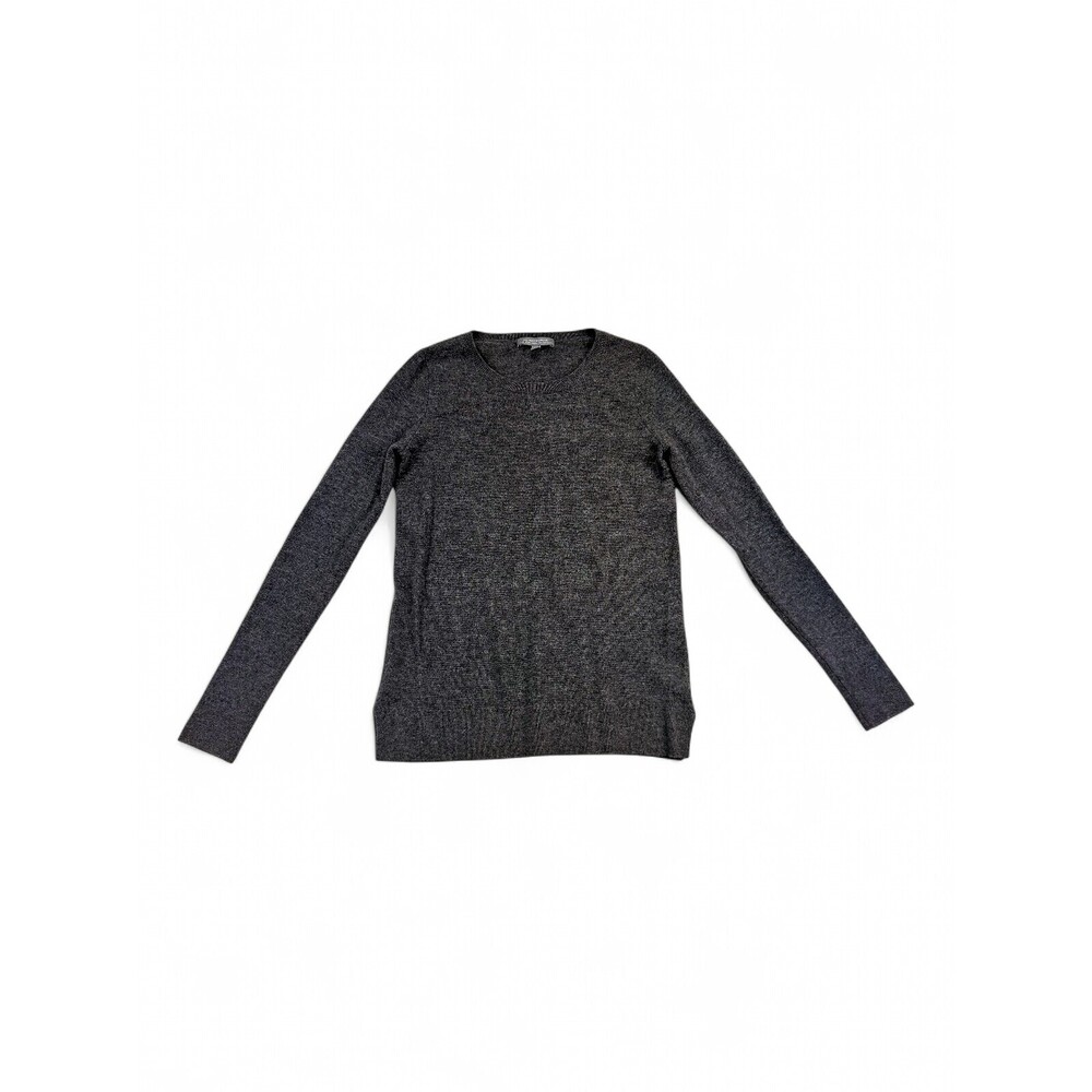 Neiman Marcus Cashmere‎ Crewneck Sweater XS Charcoal